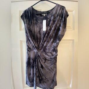 Stylish Tie-Dye Mini Dress